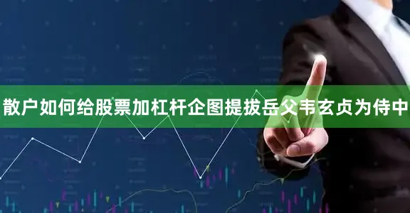 散户如何给股票加杠杆企图提拔岳父韦玄贞为侍中