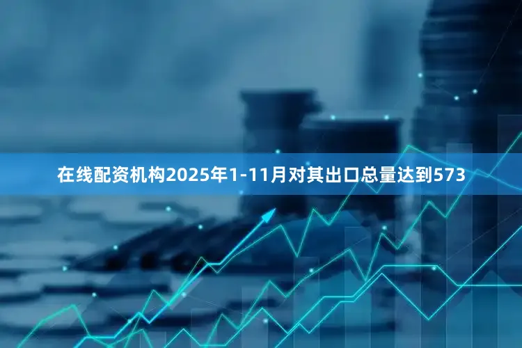 在线配资机构2025年1-11月对其出口总量达到573